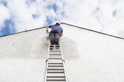 Peinture extérieure à Luzillat — façades et ravalement